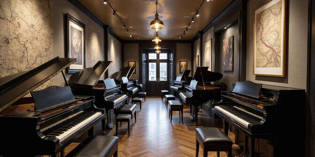 Private viewing rooms at Keys & Co